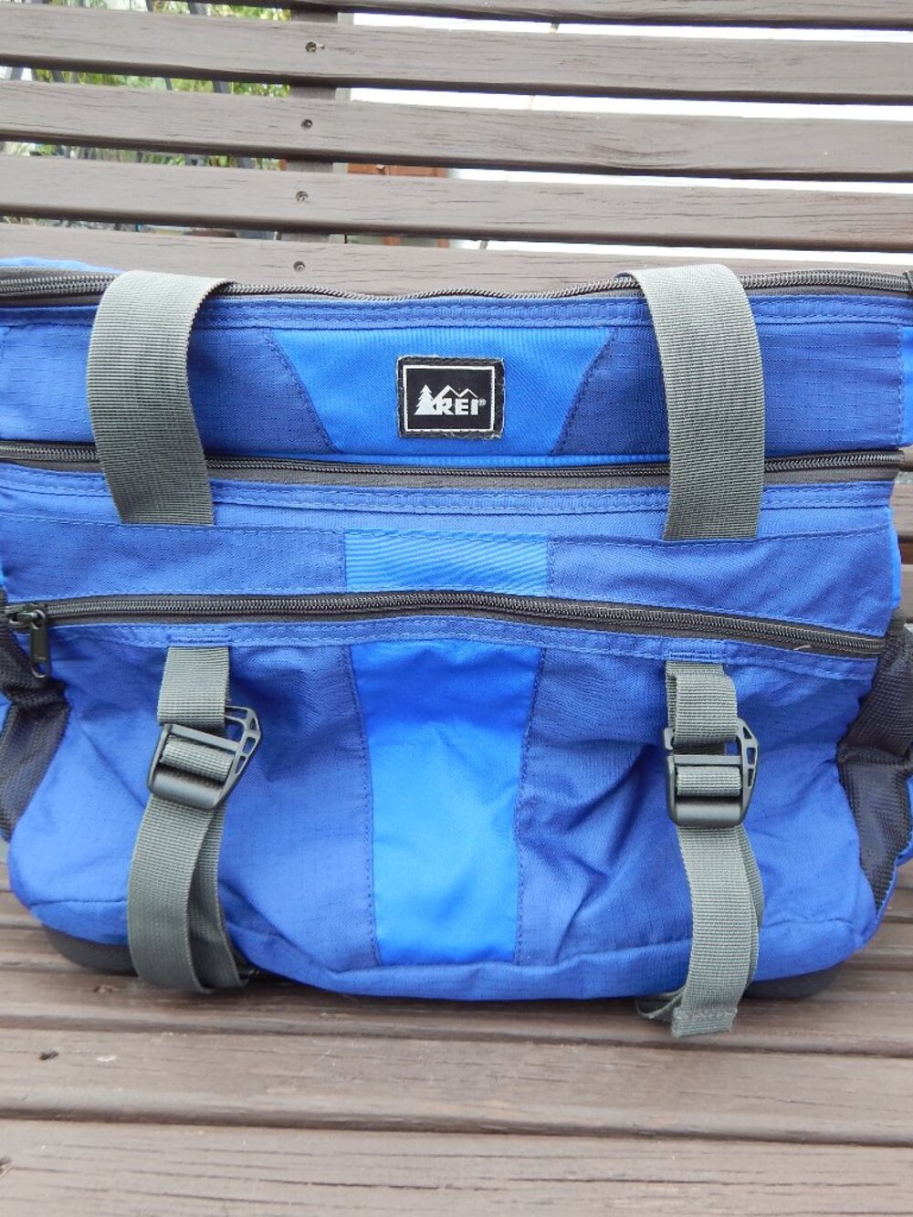 REI Blue 20 Quart Insulated Soft Cooler Outdoor Camping Travel Cooler